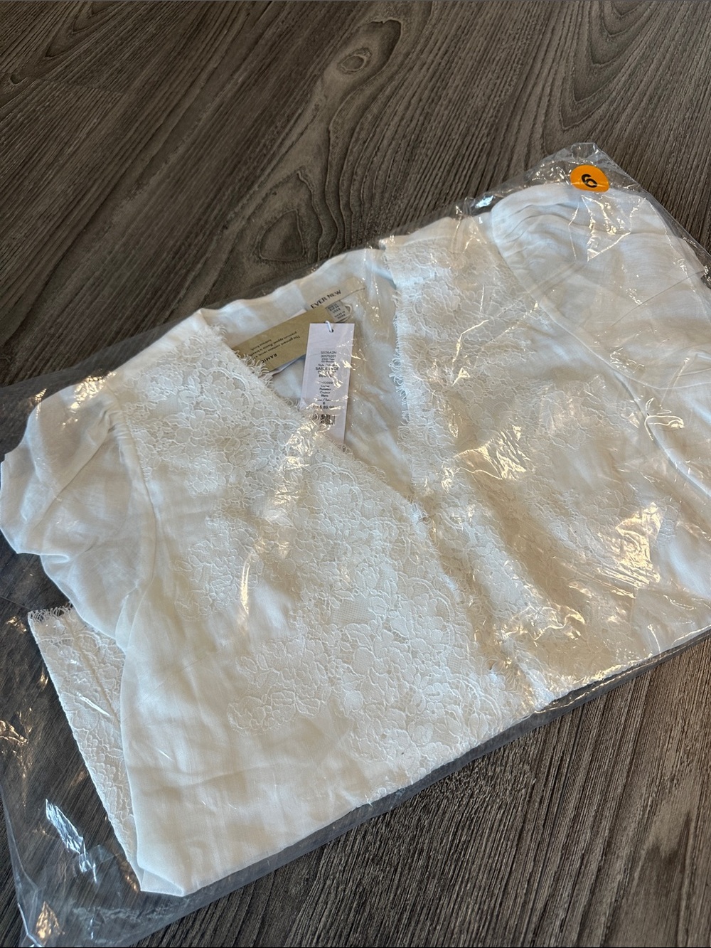 Sable Lace Scallop Blouse - Picture 5 of 5